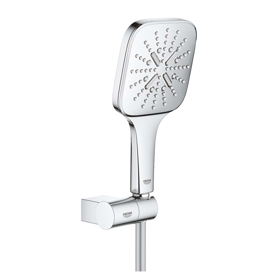 GROHE Rainshower SmartActive 130 Cube Wandhalterset 3 Strahlarten #26588000 - chrom