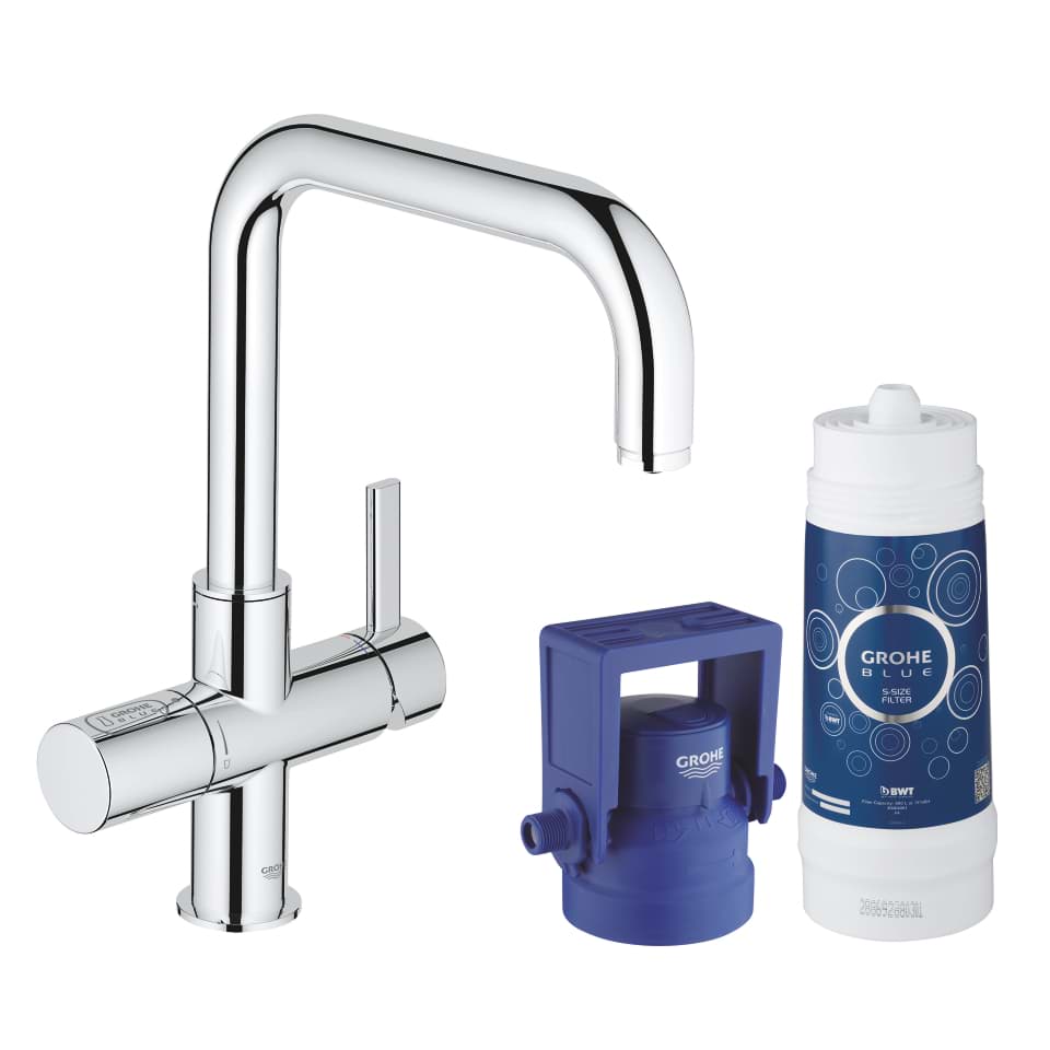 GROHE Blue Pure Starter Kit #31299001 - chrom