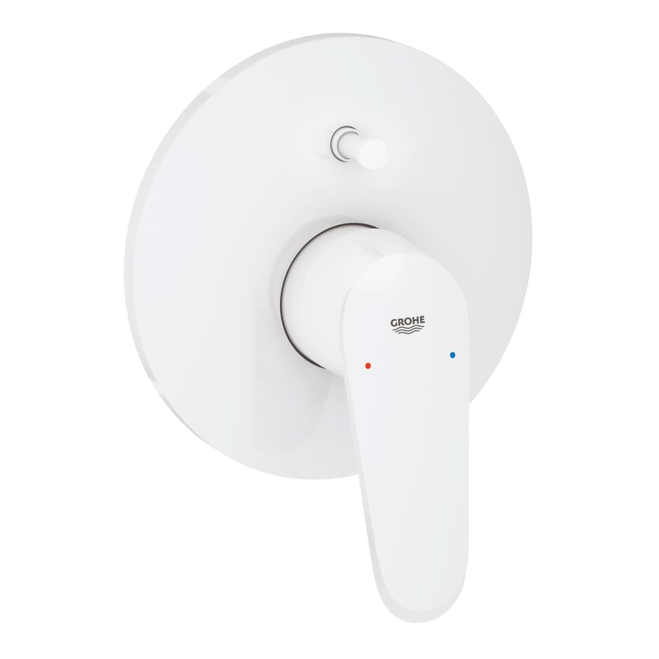 GROHE Eurodisc Cosmopolitan Einhand-Wannenbatterie #19548LS2 - moon white / chrom
