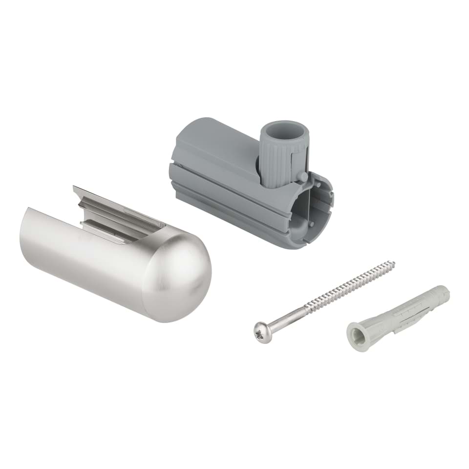GROHE Brausestangenhalter #48098DC0 - supersteel