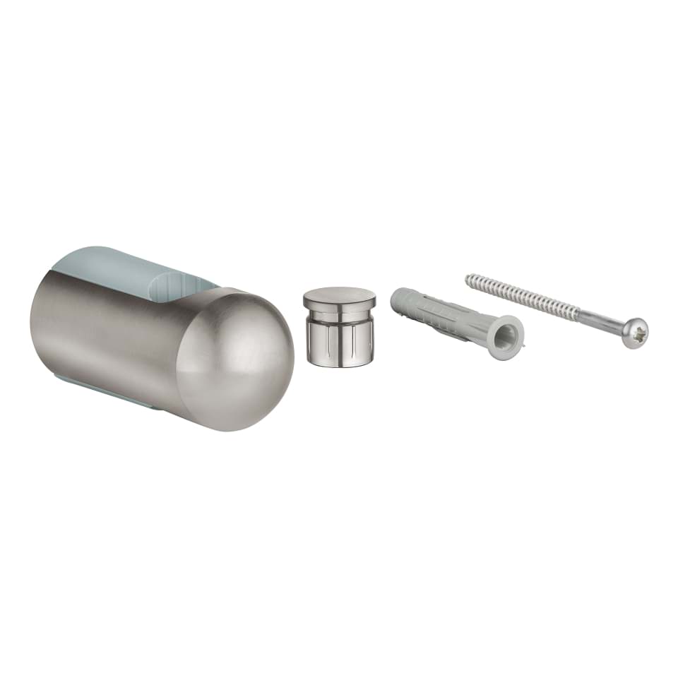 GROHE Brausestangenhalter #48100DC0 - supersteel