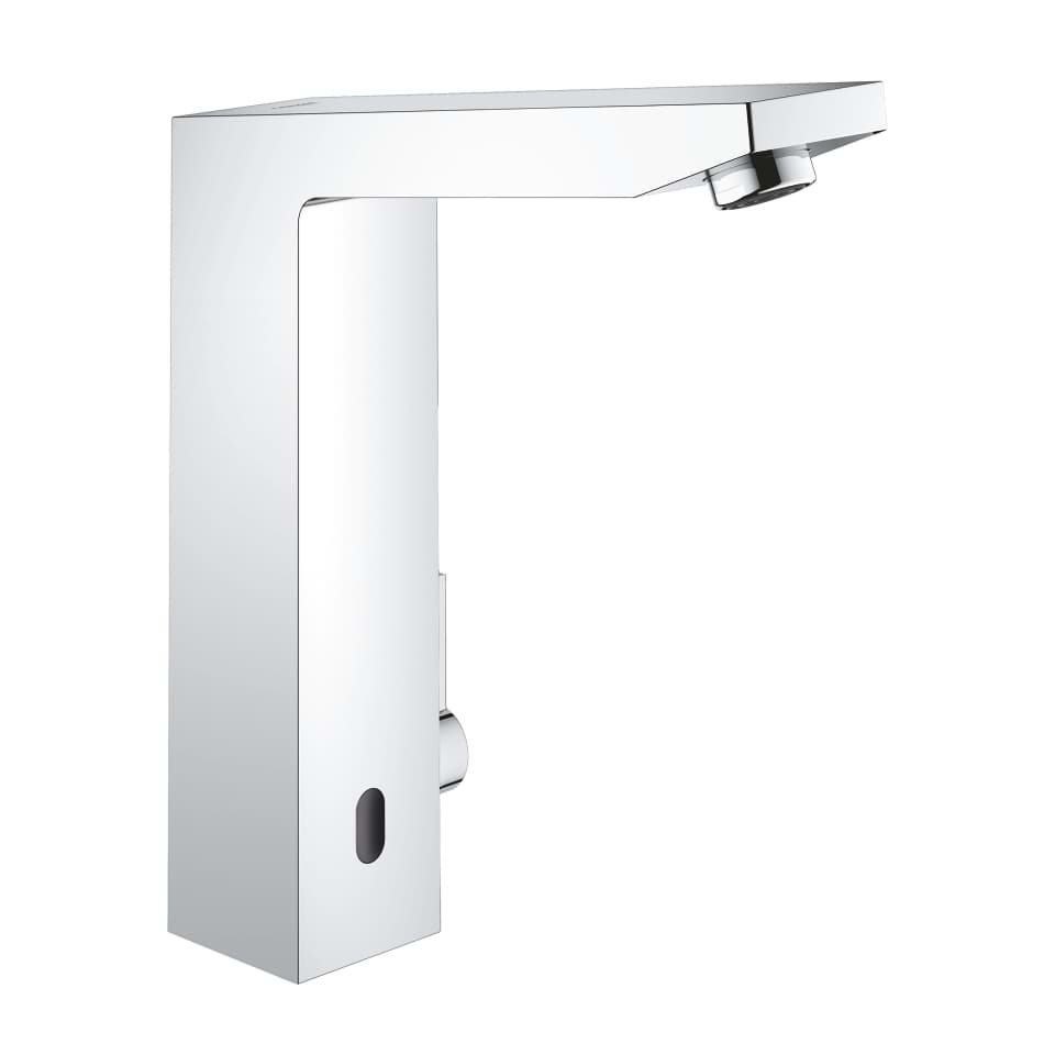GROHE Eurocube E Infrarot-Elektronik für Waschtisch 1/2″ mit Mischung und variabel einstellbarem Temperaturbegrenzer #36441000 - chrom