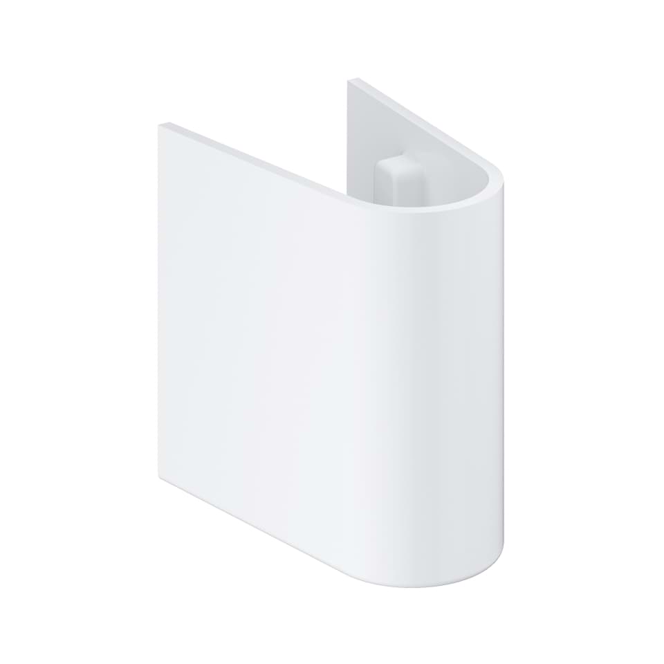 GROHE Euro Keramik Halbsäule für Handwaschbecken 45 cm #39325000 - alpinweiß