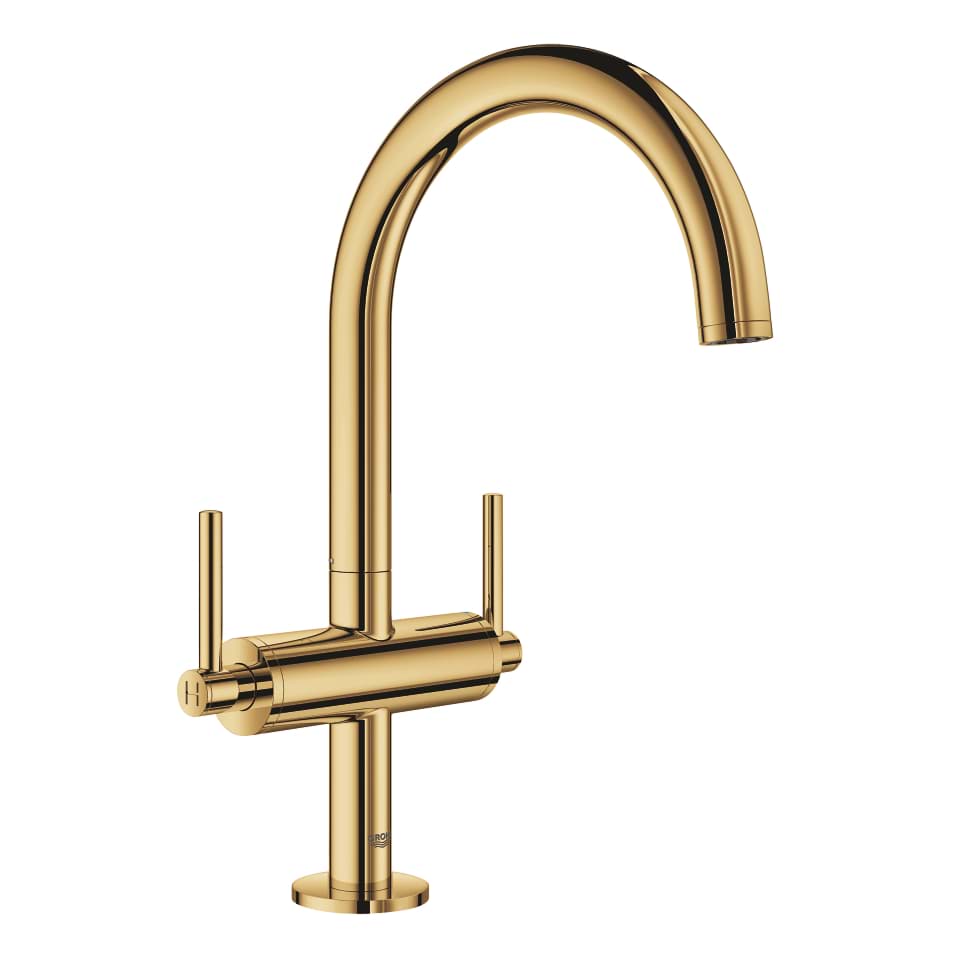 GROHE Atrio Waschtisch-Einlochbatterie, 1/2″ L-Size #21022GL3 - cool sunrise