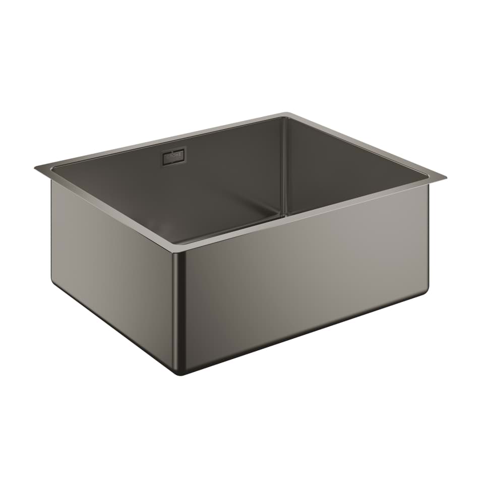 GROHE K700 Unterbau Edelstahlspüle #31574AL0 - hard graphite gebürstet