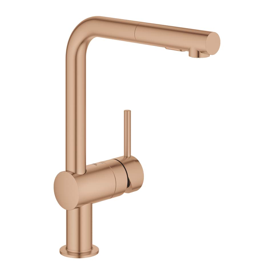 GROHE Minta Einhand-Spültischbatterie, 1/2″ #30274DL0 - warm sunset gebürstet