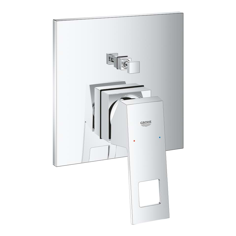 Bild von GROHE Eurocube Einhand-Wannenbatterie #24062000 - chrom