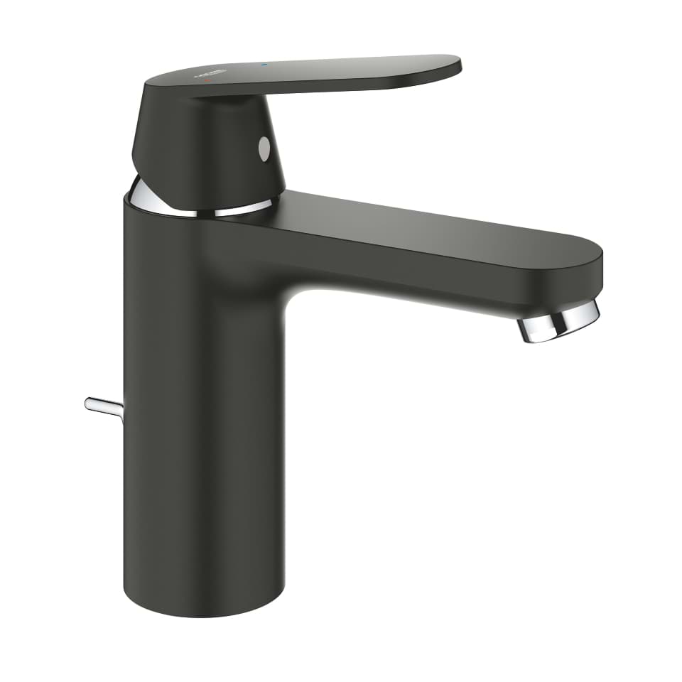 GROHE Eurosmart Cosmopolitan Einhand-Waschtischbatterie, 1/2″ M-Size supermatt black 23325KW0