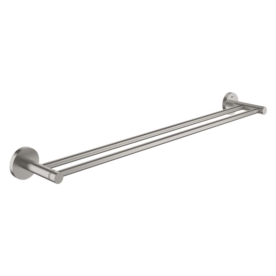 GROHE Essentials Doppel-Badetuchhalter #40802DC1 - supersteel
