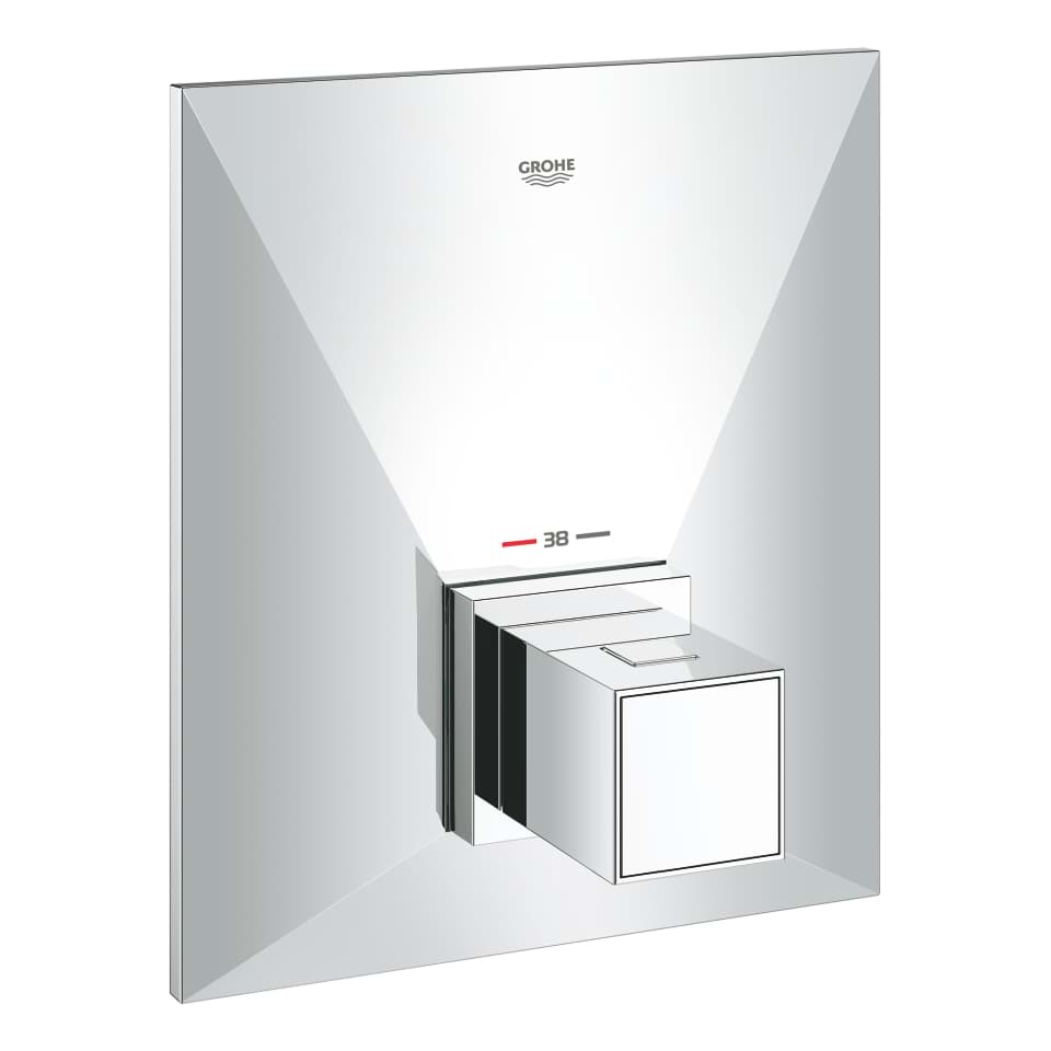 GROHE Allure Brilliant Thermostat-Zentralbatterie #19887000 - chrom