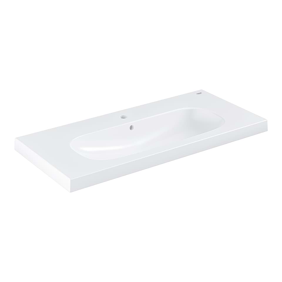 GROHE Euro Keramik Möbelwaschtisch 100 cm #3958500H - alpinweiß