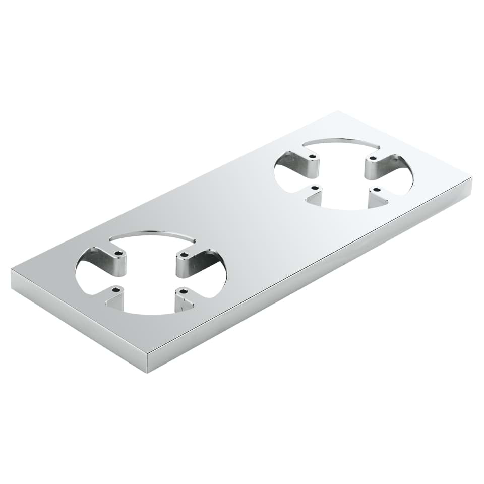 GROHE Holder plate for Digital Controller & Digital Diverter Chrome #40548000 resmi