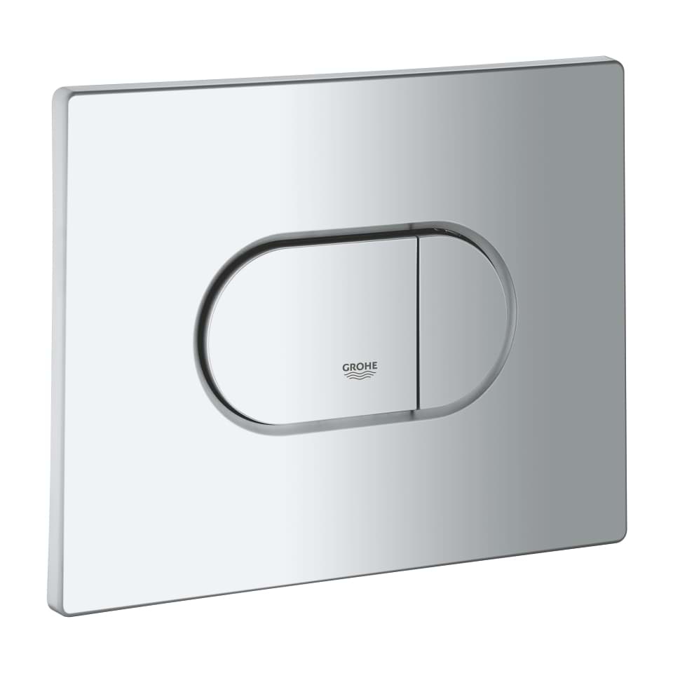 GROHE Abdeckplatte mit Drucktaste #42379P00 - mattchrom