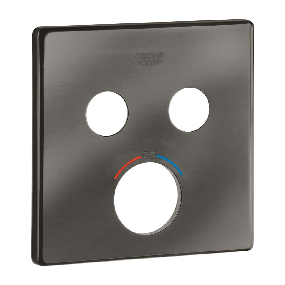 GROHE Rosette #49039AL0 - hard graphite gebürstet