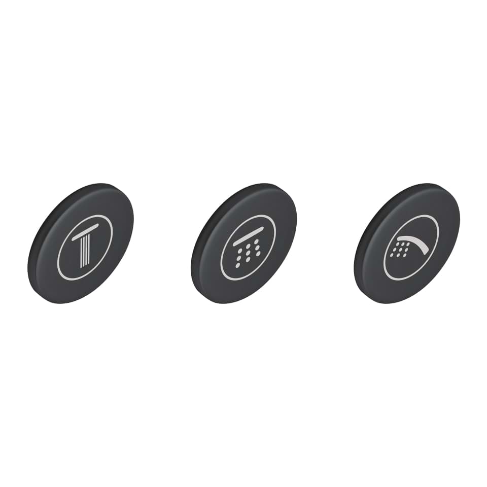 GROHE SmartControl Symbolkappen für Aufputzarmaturen #14079XH0 - granit