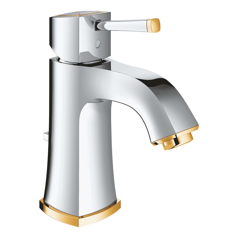 GROHE Grandera Einhand-Waschtischbatterie, 1/2″ M-Size #23303IG0 - chrom/gold