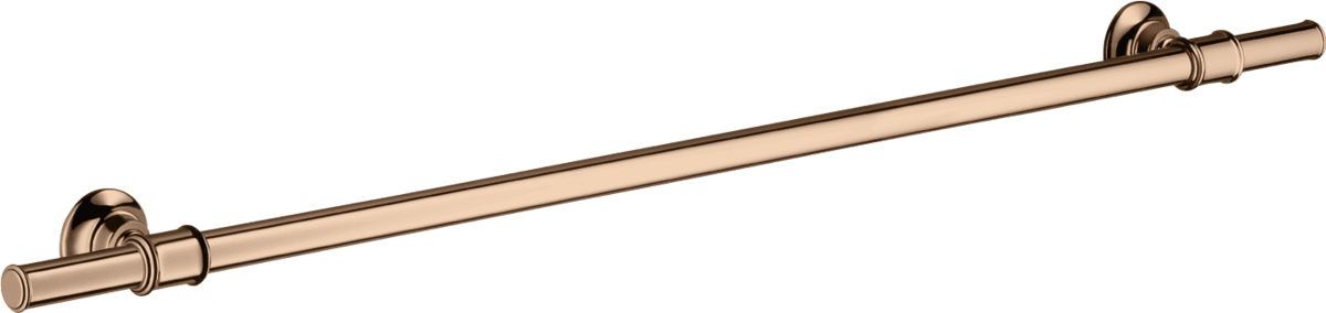 HANSGROHE AXOR Montreux Badetuchhalter 800 mm #42080300 - Polished Red Gold