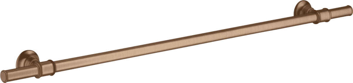 HANSGROHE AXOR Montreux Badetuchhalter 800 mm #42080310 - Brushed Red Gold