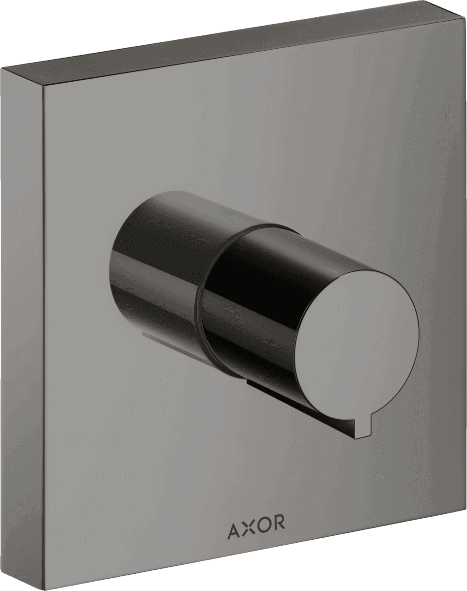 Obrázek HANSGROHE Uzavírací ventil AXOR ShowerSolutions 120/120 skrytý úhlový #10972330 - leštěný černý chrom