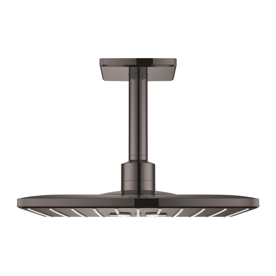 GROHE Rainshower SmartActive 310 Cube Kopfbrause-Set Deckenauslass 142 mm, 2 Strahlarten #26481A00 - hard graphite