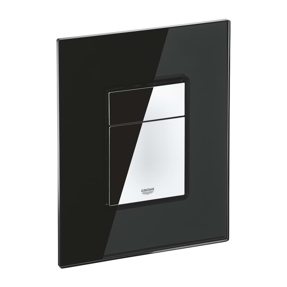 Picture of GROHE Cover plate with push-button #42369KS0 - velvet black