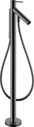 Bild von HANSGROHE AXOR Starck Einhebel-Wannenmischer bodenstehend mit Pingriff #10456330 - Polished Black Chrome