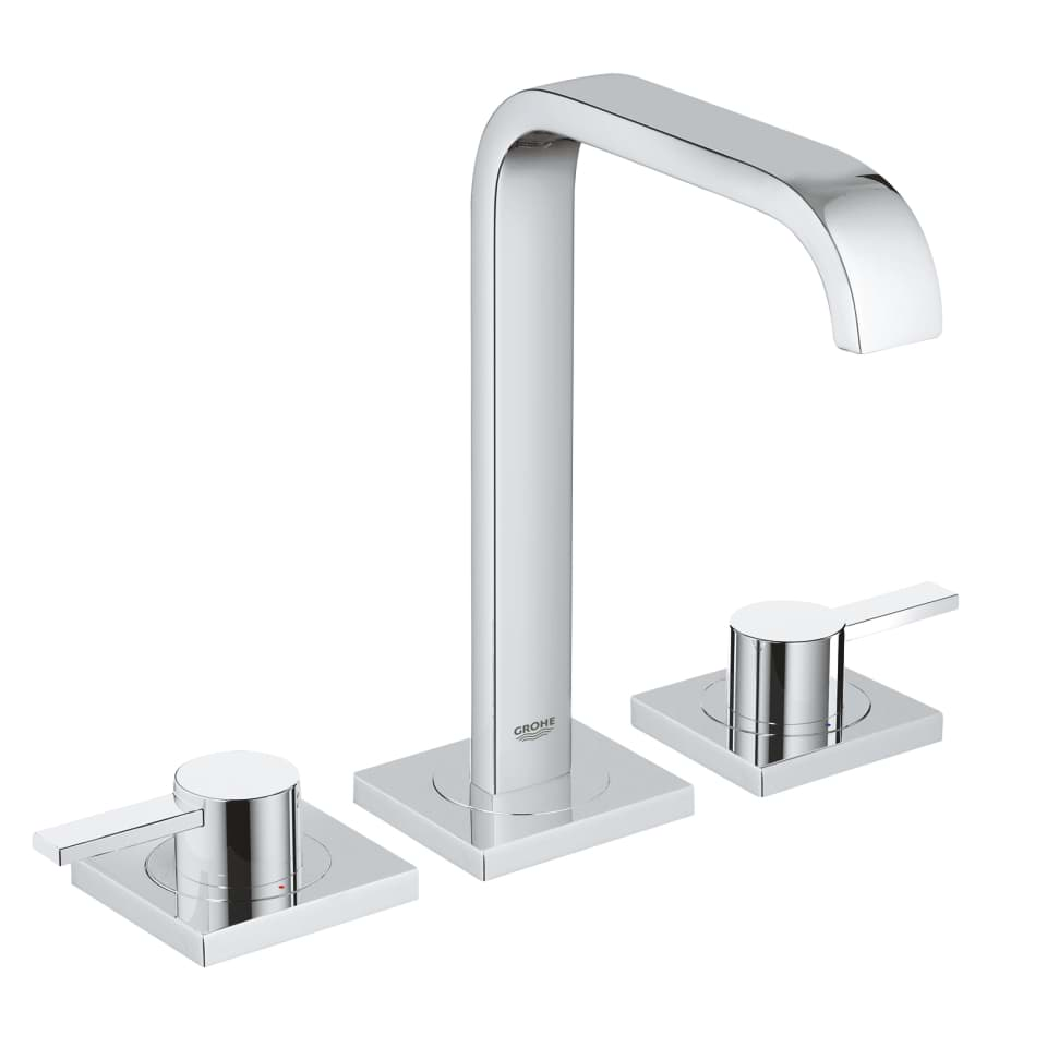 Bild von GROHE Allure 3-Loch-Waschtischbatterie, 1/2″ #20188000 - chrom