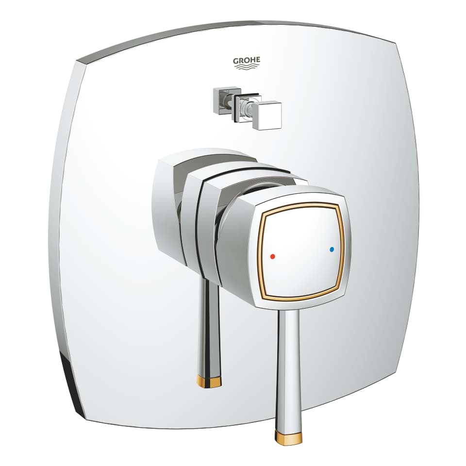 GROHE Grandera Einhand-Wannenbatterie #19920IG0 - chrom/gold