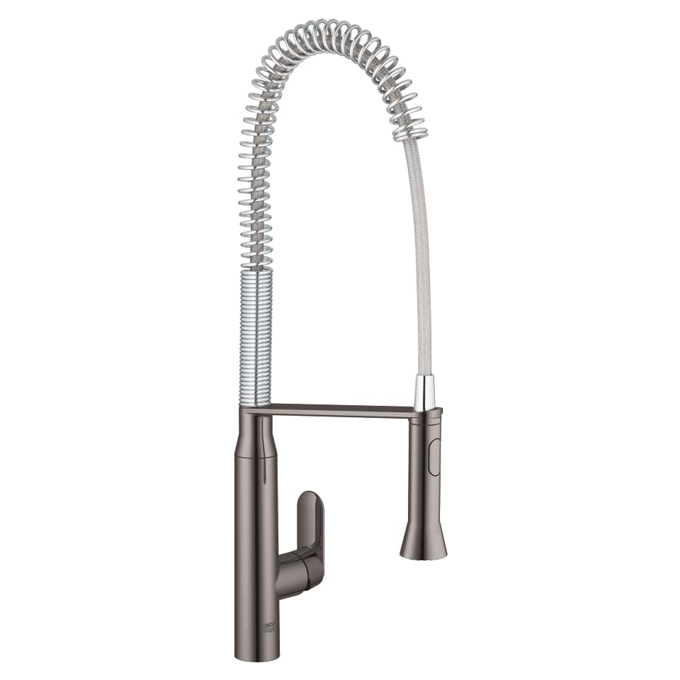 GROHE K7 Einhand-Spültischbatterie, 1/2″ #32950A00 - hard graphite