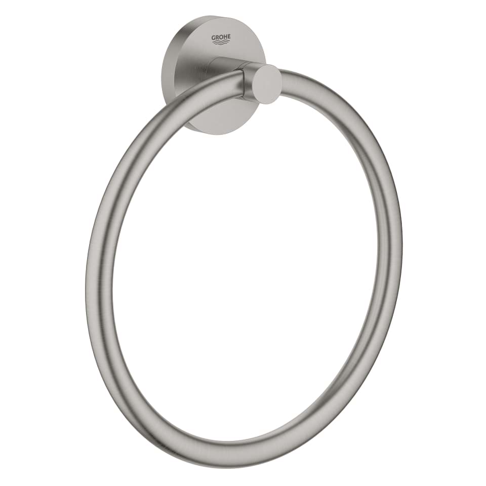 GROHE Essentials Handtuchring #40365DC1 - supersteel