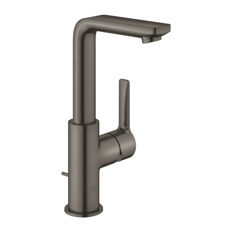Picture of GROHE Linear single-lever basin mixer, 1/2″ L-size #23296AL1 - hard graphite brushed