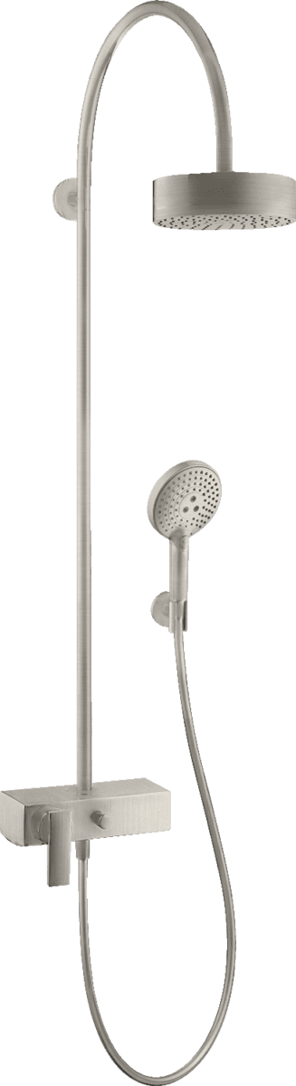HANSGROHE AXOR Citterio Showerpipe mit Einhebelmischer und Kopfbrause 180 1jet #39620800
