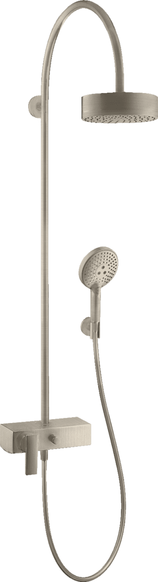 HANSGROHE AXOR Citterio Showerpipe mit Einhebelmischer und Kopfbrause 180 1jet #39620820