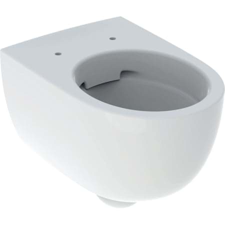 Picture of GEBERIT Renova Comfort wall-hung toilet, low flush, raised, closed shape, Rimfree #500.694.01.1 - white