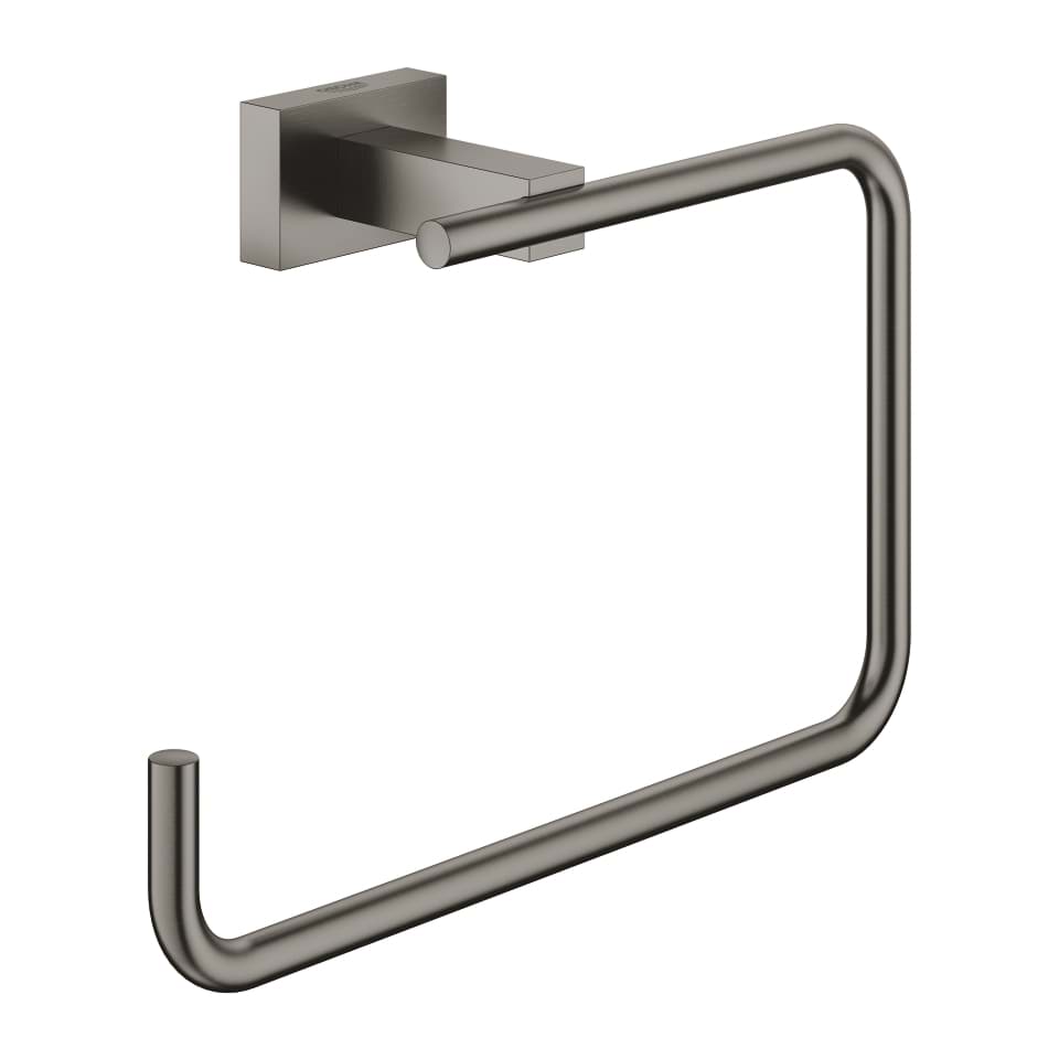 GROHE Essentials Cube Handtuchring #40510AL1 - hard graphite gebürstet