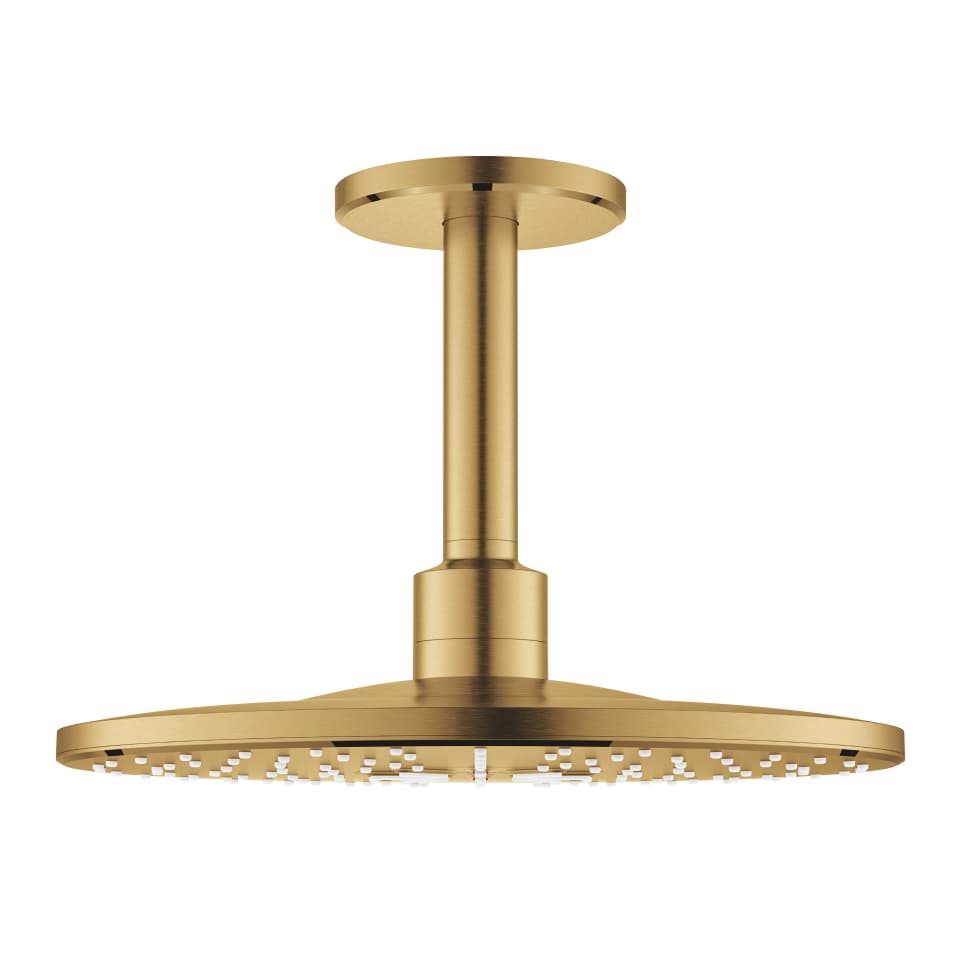GROHE Rainshower SmartActive 310 Kopfbrause-Set Deckenauslass 142 mm, 2 Strahlarten #26477GN0 - cool sunrise gebürstet