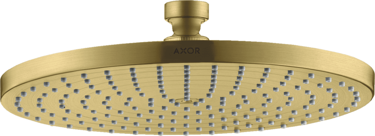 Picture of HANSGROHE AXOR Starck Overhead shower 240 1jet #28494950 - Brushed Brass