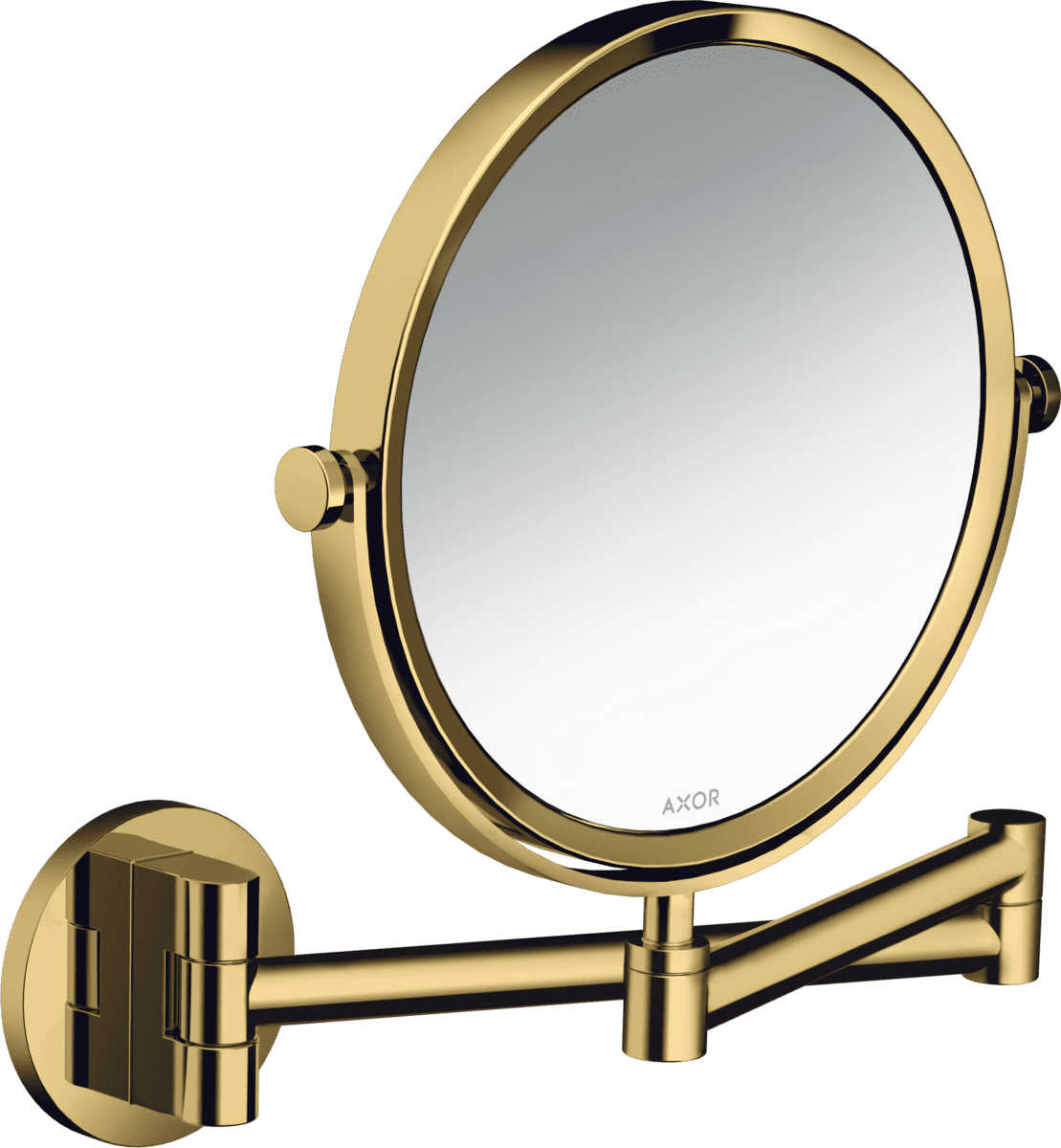 HANSGROHE AXOR Universal Circular Rasierspiegel #42849990 - Polished Gold Optic