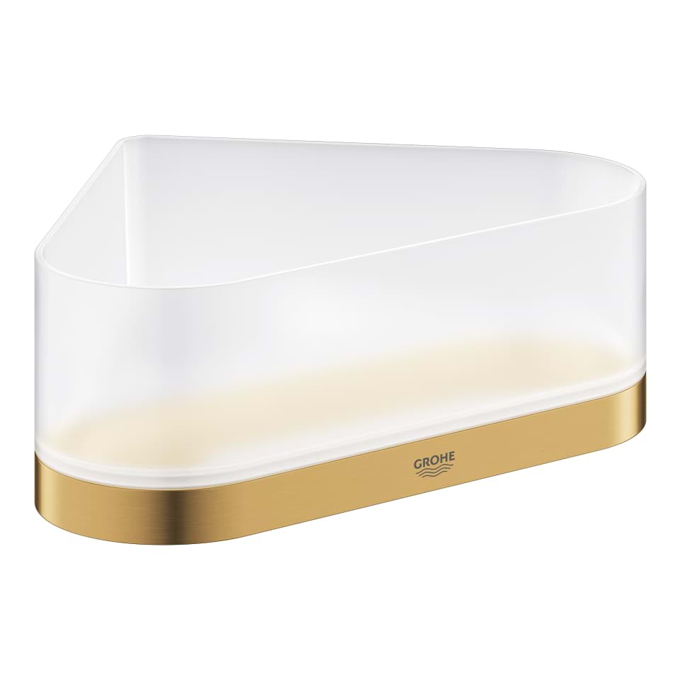 GROHE Selection Eck-Duschablage mit Halterung #41038GN0 - cool sunrise gebürstet