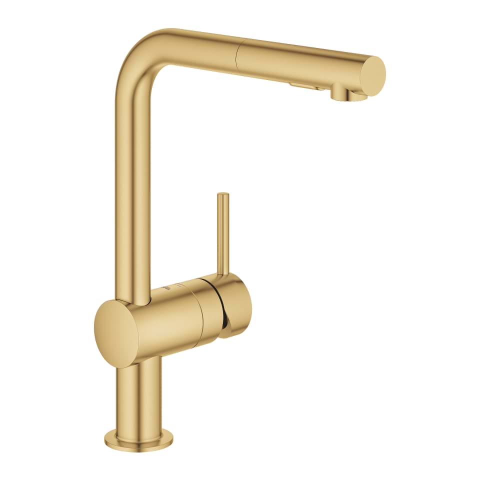 GROHE Minta Einhand-Spültischbatterie, 1/2″ #30274GN0 - cool sunrise gebürstet