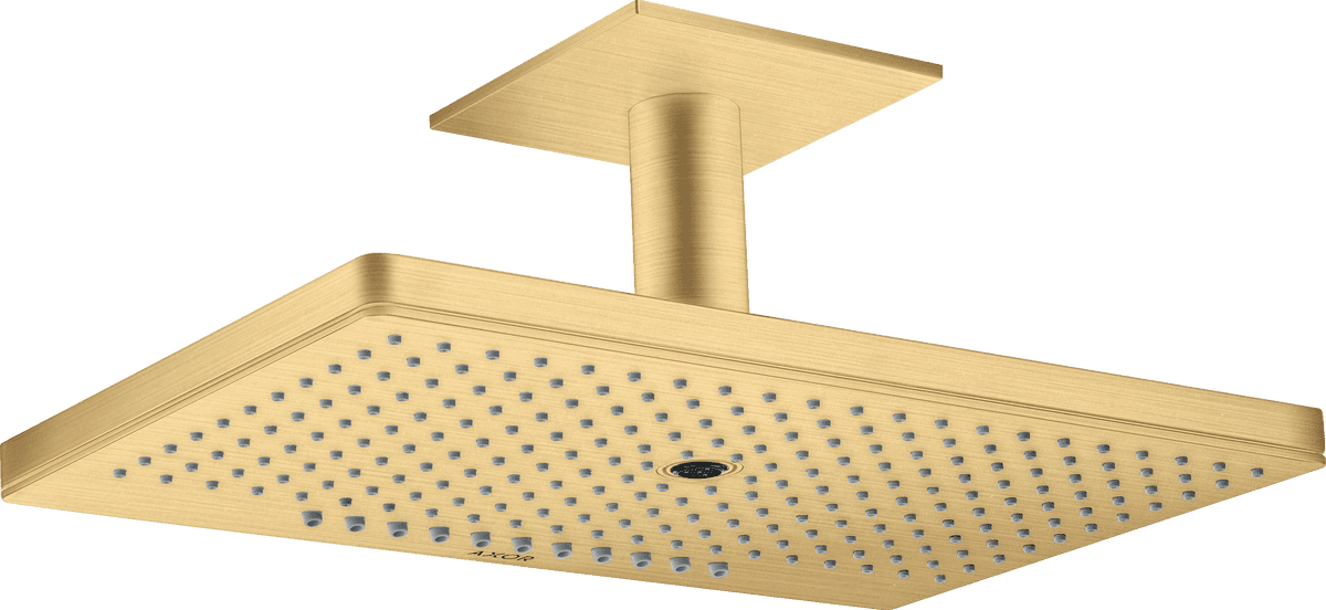 HANSGROHE AXOR ShowerSolutions Kopfbrause 460/300 3jet mit Deckenanschluss #35281250 - Brushed Gold Optic