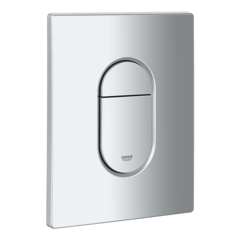 GROHE Abdeckplatte mit Drucktaste #42378P00 - mattchrom