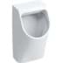 Bild von GEBERIT Renova Plan Urinal Zulauf von hinten, Abgang nach hinten #235100600 - weiß / KeraTect