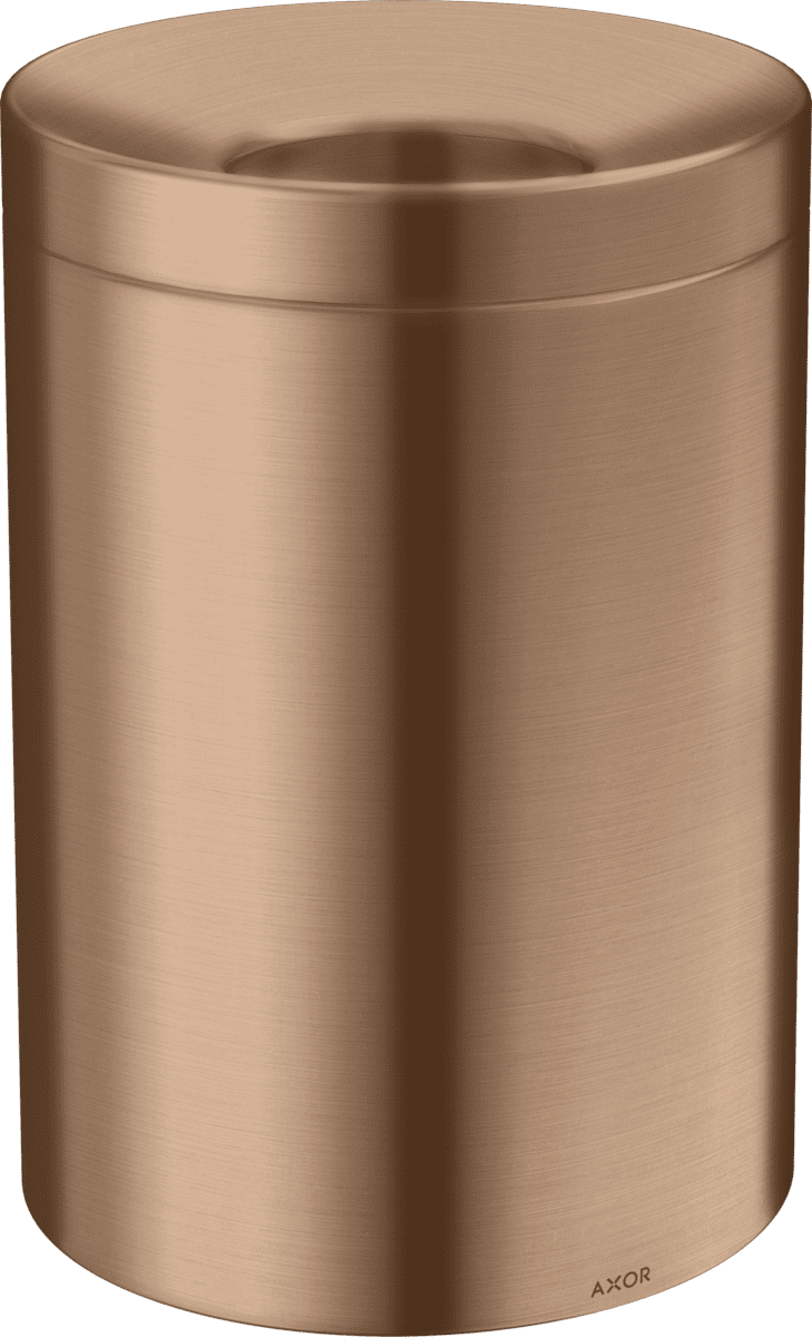 HANSGROHE AXOR Universal Circular Abfalleimer #42872310 - Brushed Red Gold