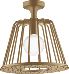 Bild von HANSGROHE AXOR LampShower/Nendo LampShower 275 1jet mit Deckenanschluss #26032140 - Brushed Bronze