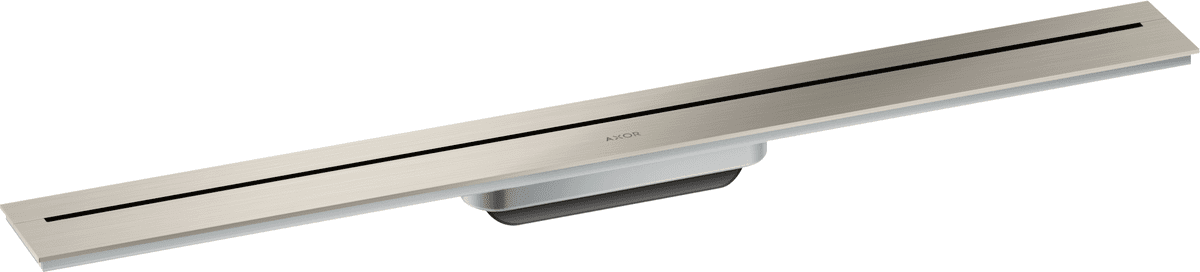 HANSGROHE AXOR Drain Fertigset Duschrinne 800 zur Wandmontage #42526800 - Edelstahl gebürstet