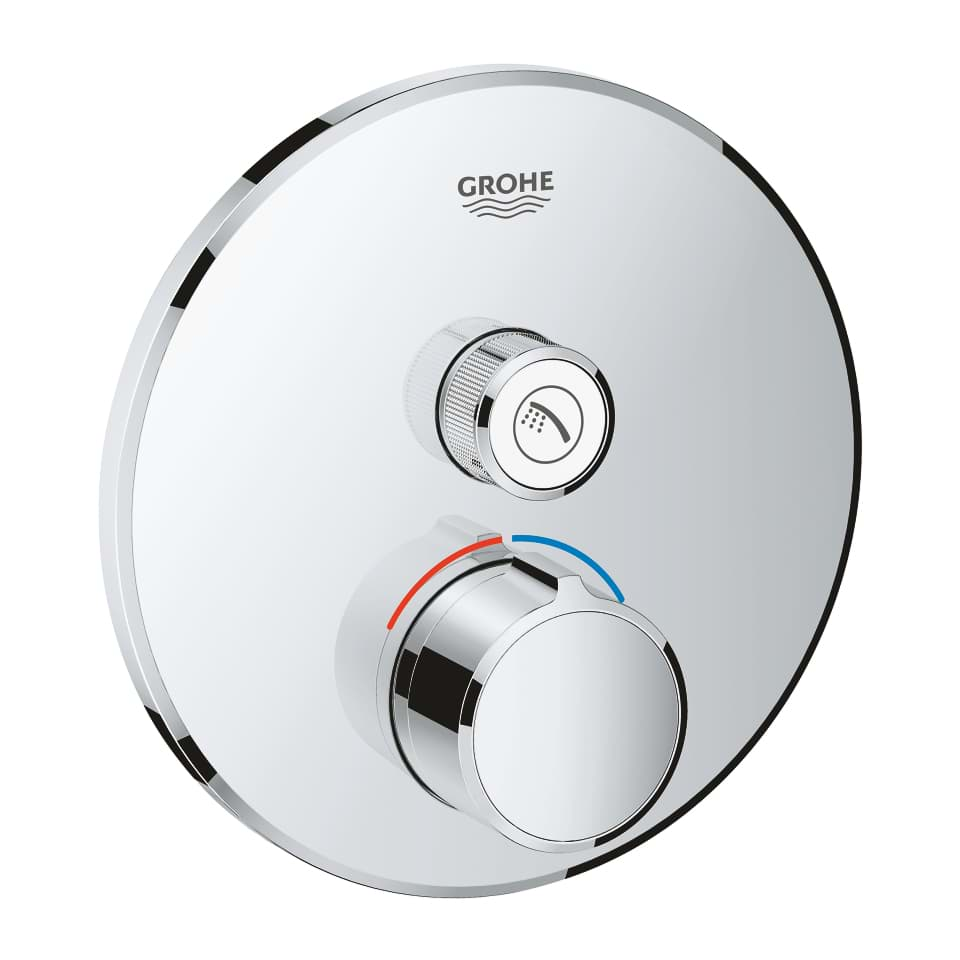 Bild von GROHE SmartControl Unterputzmischer mit 1 Absperrventil #29144000 - chrom