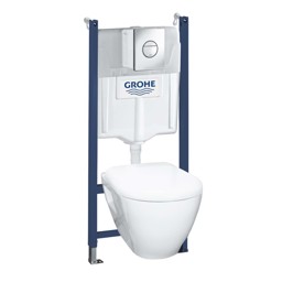 Bild von GROHE Solido Compact 4-in-1 Set für WC #38950000 - chrom