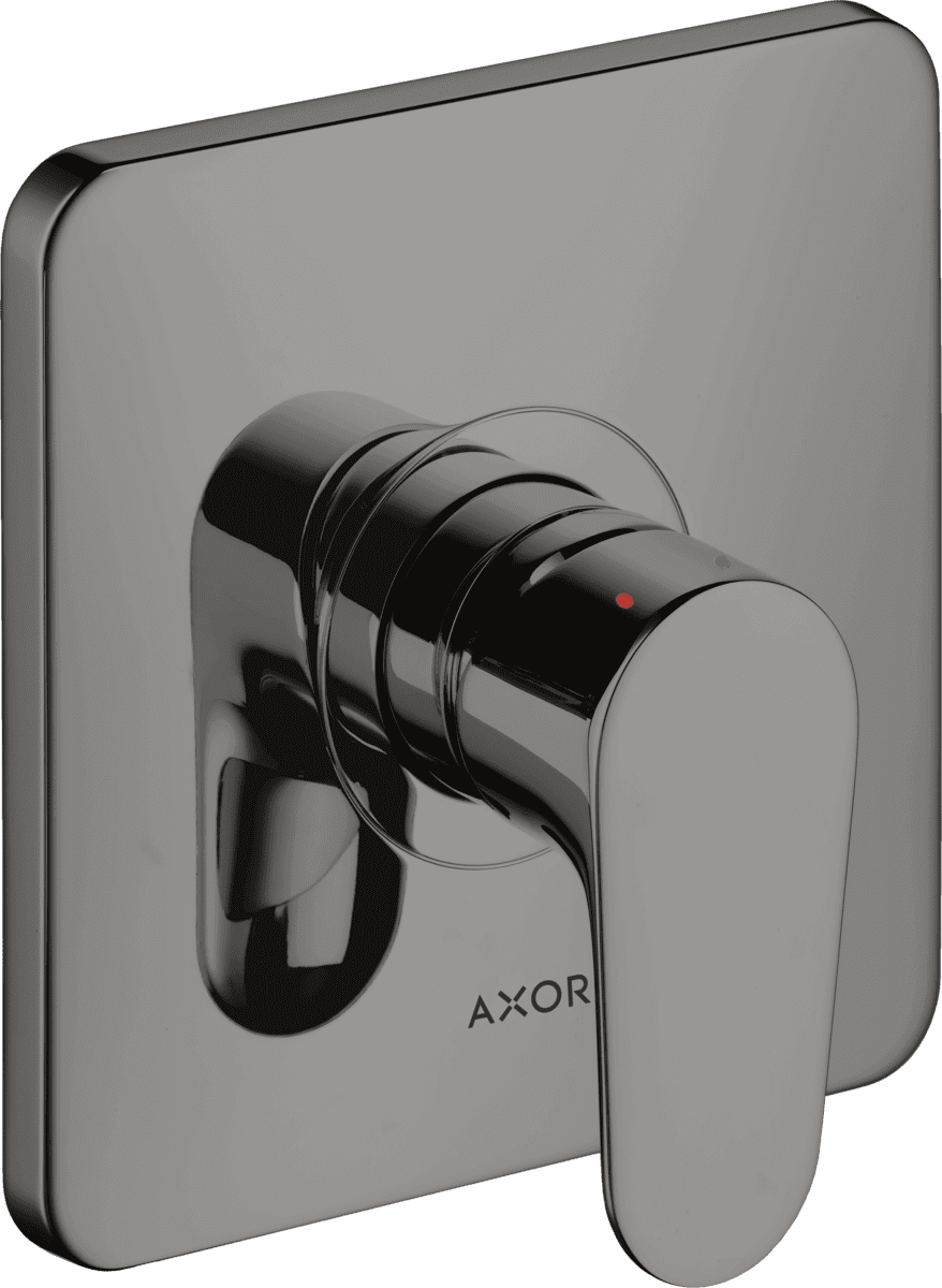 HANSGROHE AXOR Citterio M Tek kollu duş bataryası ankastre montaj için #34625330 - Parlak Siyah Krom resmi