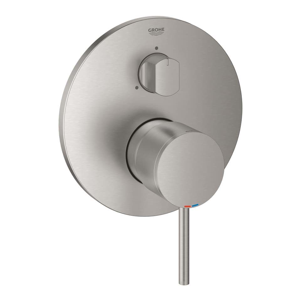 GROHE Atrio Einhandbatterie mit 3-Wege Umstellung #24096DC3 - supersteel